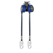 FallTech 6' FT-X Class 2 Twin Leg EdgeCore Leading Edge SRL - Steel Snap Hooks - 84106TP1