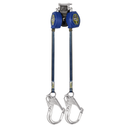 FallTech 6' FT-X Class 2 Twin Leg EdgeCore Leading Edge SRL - Aluminum Rebar Hooks - 84106TP5