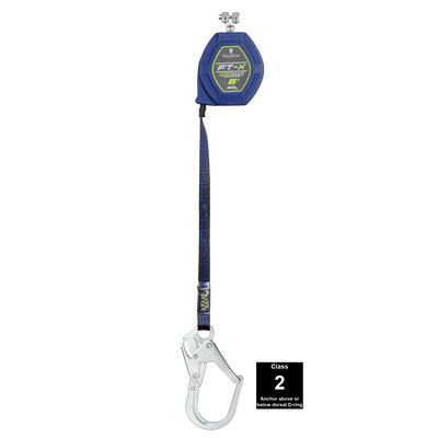 FallTech 8' FT-X EdgeCore Class 2 Leading Edge Personal SRL - Replacement-leg with Steel Rebar Hooks - 84108RP3
