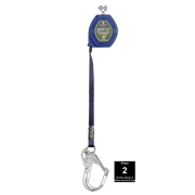 FallTech 8' FT-X EdgeCore Class 2 Leading Edge Personal SRL - Replacement-leg with Aluminum Rebar Hooks - 84108RP5