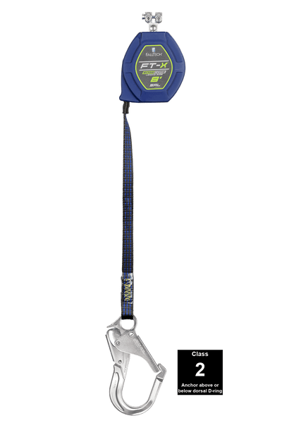FallTech 8' FT-X EdgeCore Class 2 Leading Edge Personal SRL - Replacement-leg with Aluminum Rebar Hooks - 84108RP5