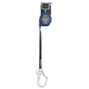 FallTech 8' FT-X Class 2 Single-leg EdgeCore Leading Edge SRL - Steel Rebar Hook - 84108SP3