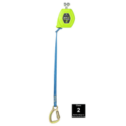 FallTech 8' FT-X Web Tie-Back Class 1 Personal SRL - Replacement-leg with Steel 5k Carabiner - 84308RP8