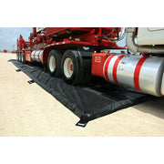 UltraTech International Containment Berm Foam Wall 4' x 4' x 4" - Copolymer 2000 28 oz. Black - 8569