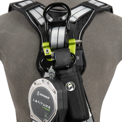 Safewaze Latitude Edge 6' Single Cable SRL: Alu Rebar Hook - 025-5612