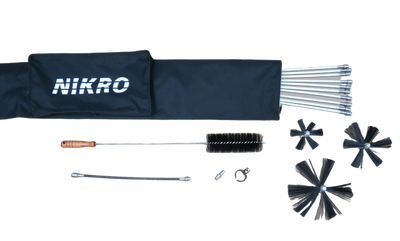 Nikro Deluxe Dryer Vent Rotary Brush Kit - 861710