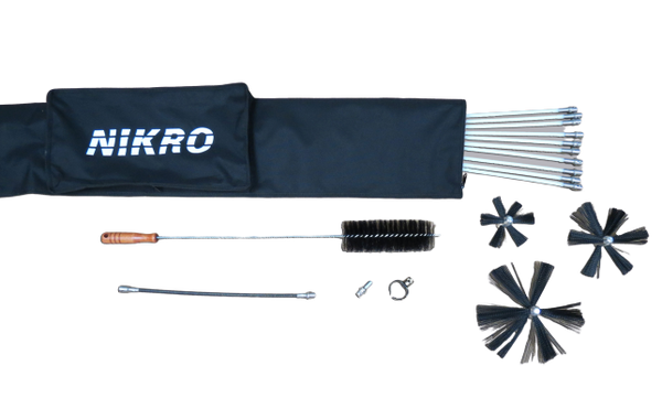 Nikro Deluxe Dryer Vent Rotary Brush Kit - 861710