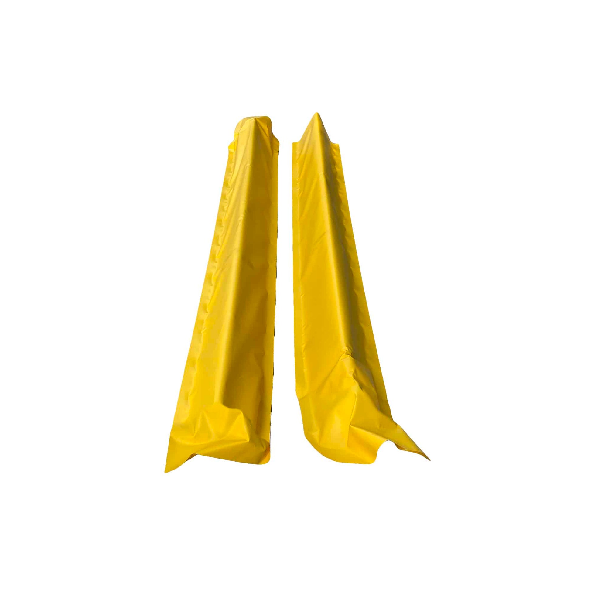 UltraTech International Berm Builder (2) Wall Ends 6" Yellow - 8679