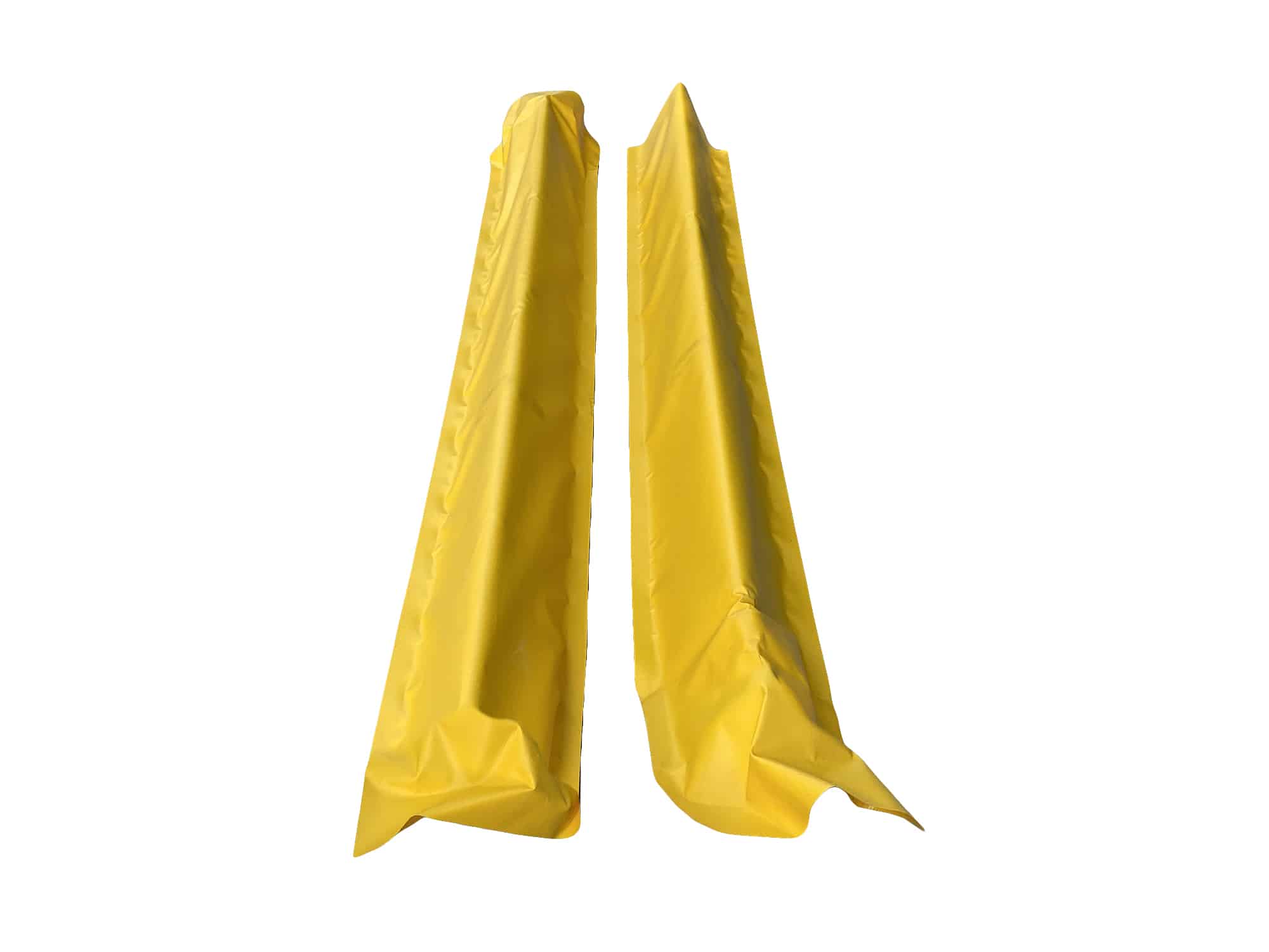 UltraTech International Berm Builder (2) Wall Ends 6" Yellow - 8679