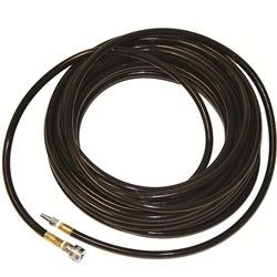 Air Systems 3/8" Black Breathing Air Hose 100 Feet Length 1/4" Hansen Fitting H-100-3