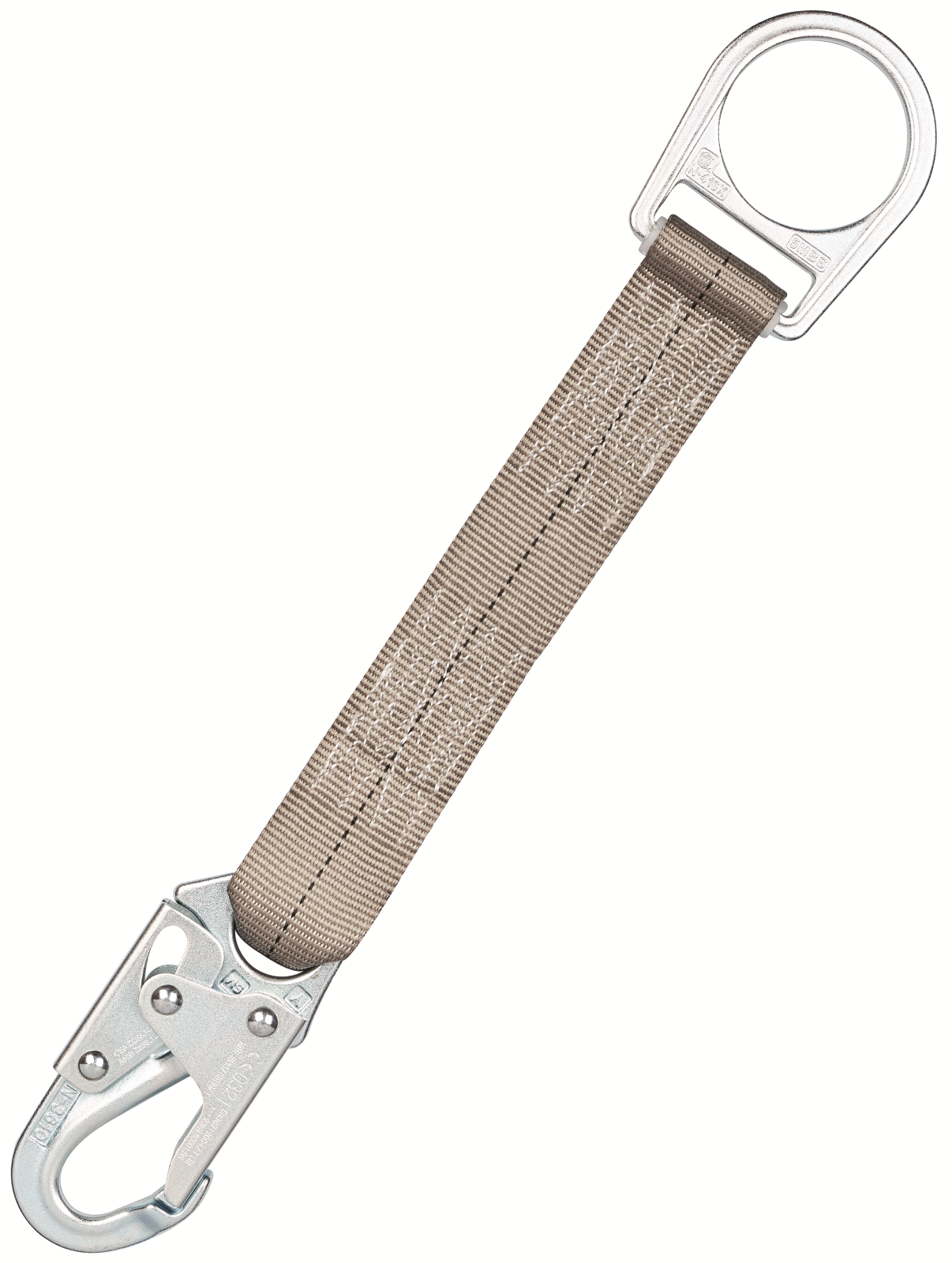 3M Protecta Web D-Ring Extension Anchor - Polyester - 1.5 ft - 1385000
