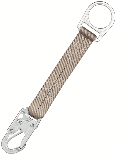 3M Protecta Web D-Ring Extension Anchor - Polyester - 1.5 ft - 1385000