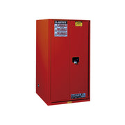 Justrite Sure-Grip Ex Combustibles Safety Cabinet For Paint And Ink - Cap. 96 Gal. - 5 Shelves - 2 M/C Dr - Red - 896011