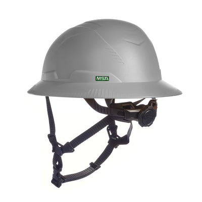 MSA V-Gard H2 Full Brim - Type II Class C - Mips - Safety Helmet - Non-Vented - Gray - 10250621