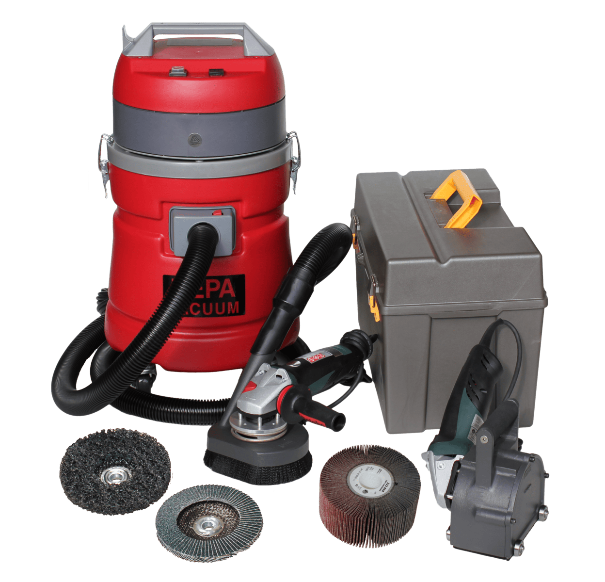 Aargo Electric Residential Contractor Wood Kit with Hepa Vac - 904163RC