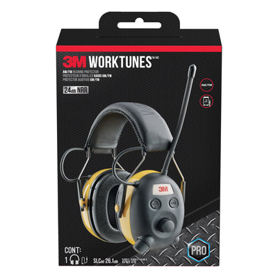 3M Worktunes AM/FM Hearing Protector - 90541H1-DC-PS