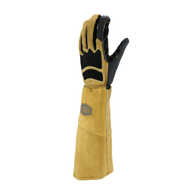 Ironcat Premium Top Grain Goatskin Welder's Glove w/Split Cowhide & Climax Aerogel - DuPont Kevlar Stitched - Left H& Only - Gold - 1/EA - 9070LHO