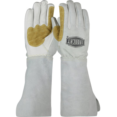 Ironcat Premium Goatskin MIG Welder's Glove w/DuPont Kevlar Stitching & Climax Aerogel Insulation - DISCONTINUED - Natural - 1/PR - 9072