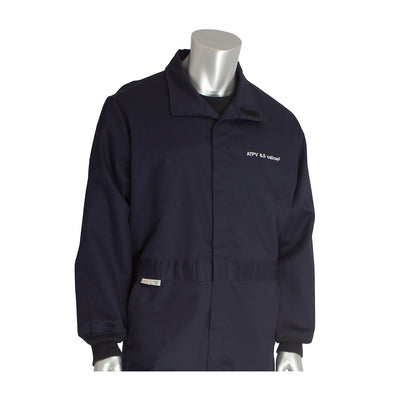 PIP Arc Clothing AR/FR Dual Certified Coverall - 9.2 Cal/cm2 - Navy - 1/EA - 9100-2160D