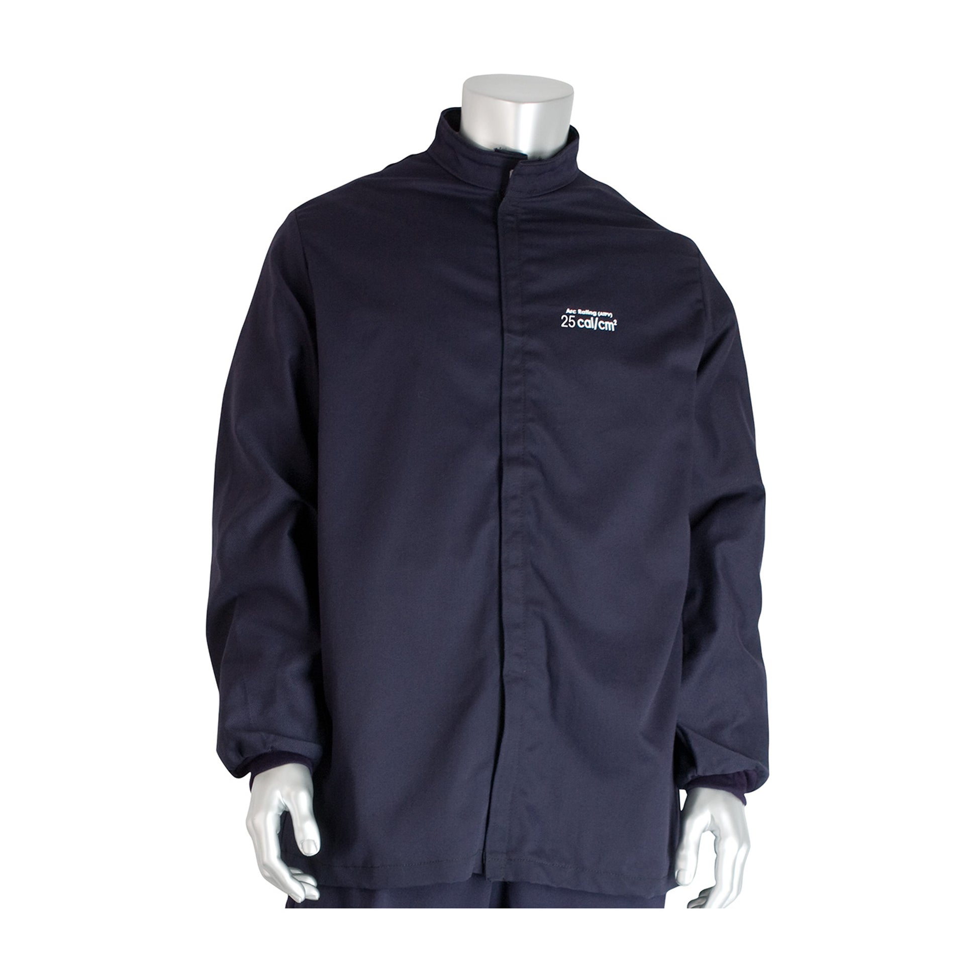 PIP Arc Clothing AR/FR Jacket - 25 Cal/cm2 - Navy - 1/EA - 9100-21721