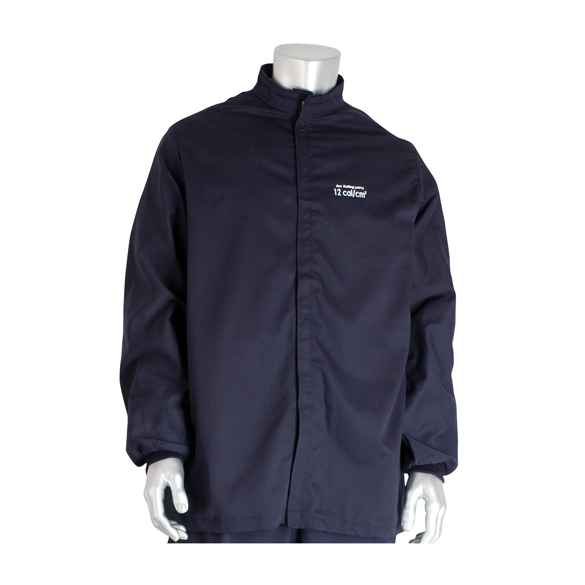 PIP Arc Clothing AR/FR Jacket - 12 Cal/cm2 - Navy - 1/EA - 9100-21782