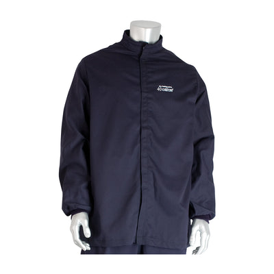 PIP Arc Clothing AR/FR Jacket - 40 Cal/cm2 - Navy - 1/EA - 9100-52412