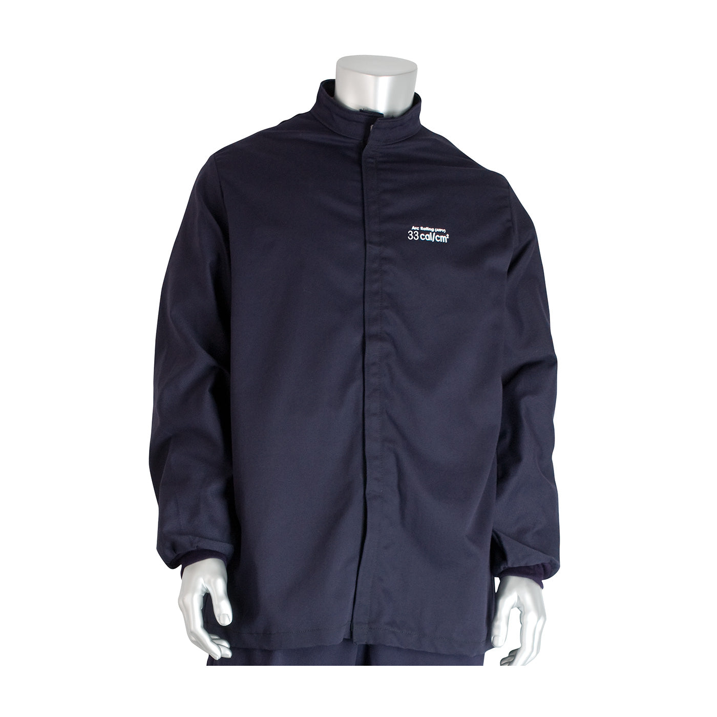 PIP Arc Clothing AR/FR Jacket - 33 Cal/cm2 - Navy - 1/EA - 9100-52680