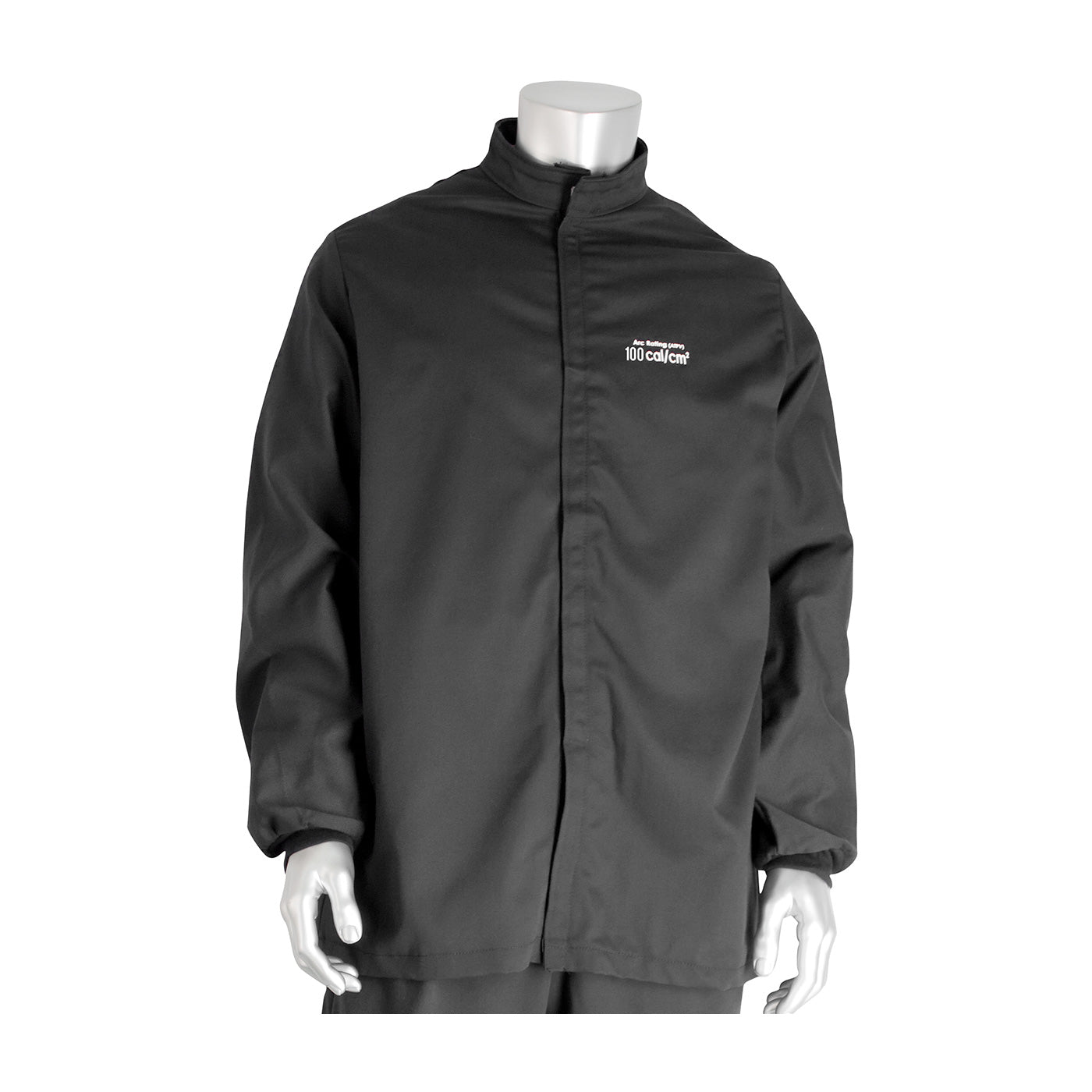 PIP Arc Clothing AR/FR Jacket - 100 Cal/cm2 - Gray - 1/EA - 9100-52750