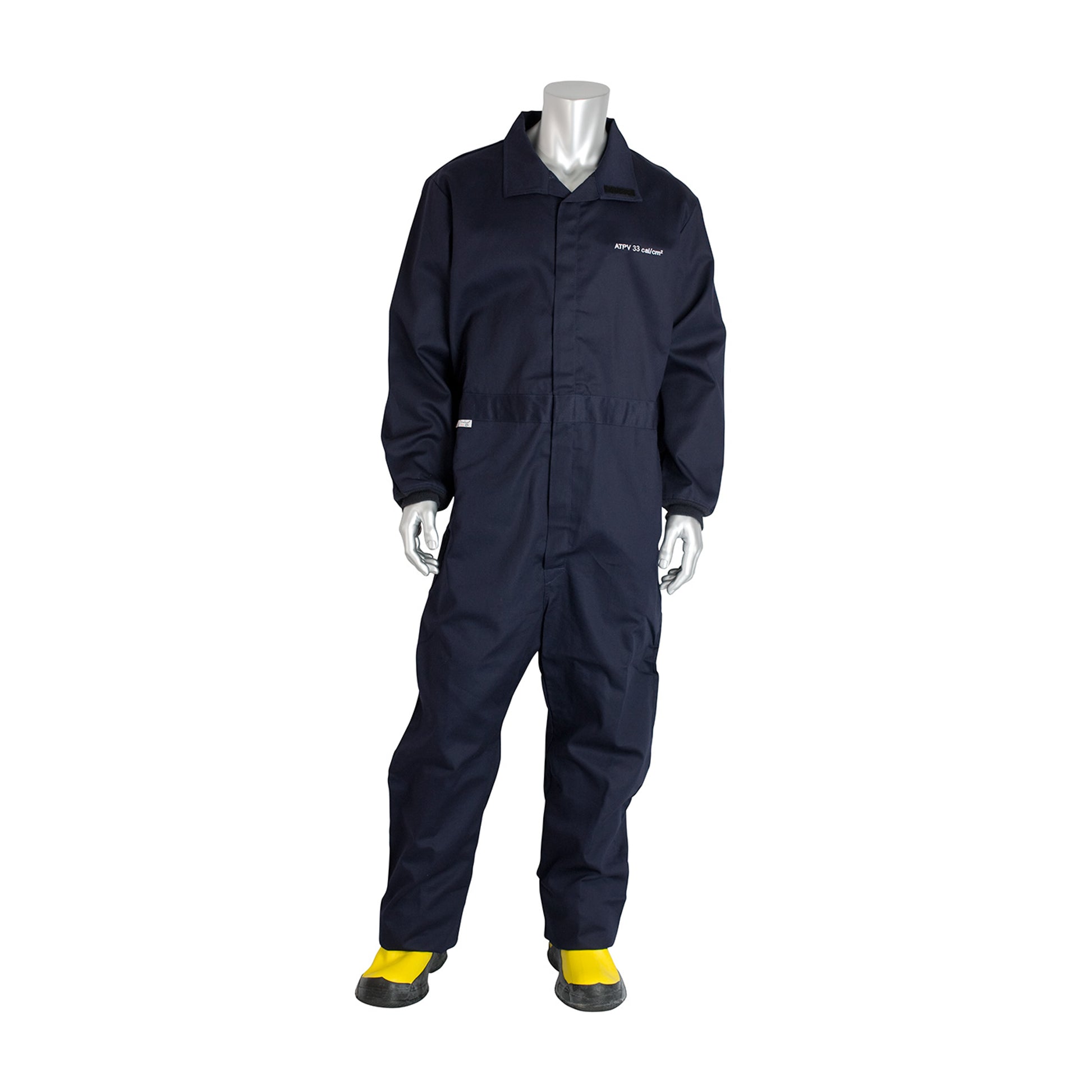 PIP Arc Clothing AR/FR Coverall - 33 Cal/cm2 - Navy - 1/EA - 9100-52758