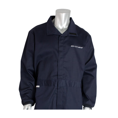 PIP Arc Clothing AR/FR Coverall - 25 Cal/cm2 - Navy - 1/EA - 9100-52772