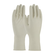 QRP Qualatex Single Use Class 100 Cleanroom Latex Glove w/Fully Textured Grip - 12" - White - 1/CS - 910SC
