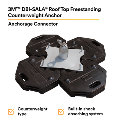 3M DBI-SALA Roof Top Freestanding Counterweight Anchor - 2100185