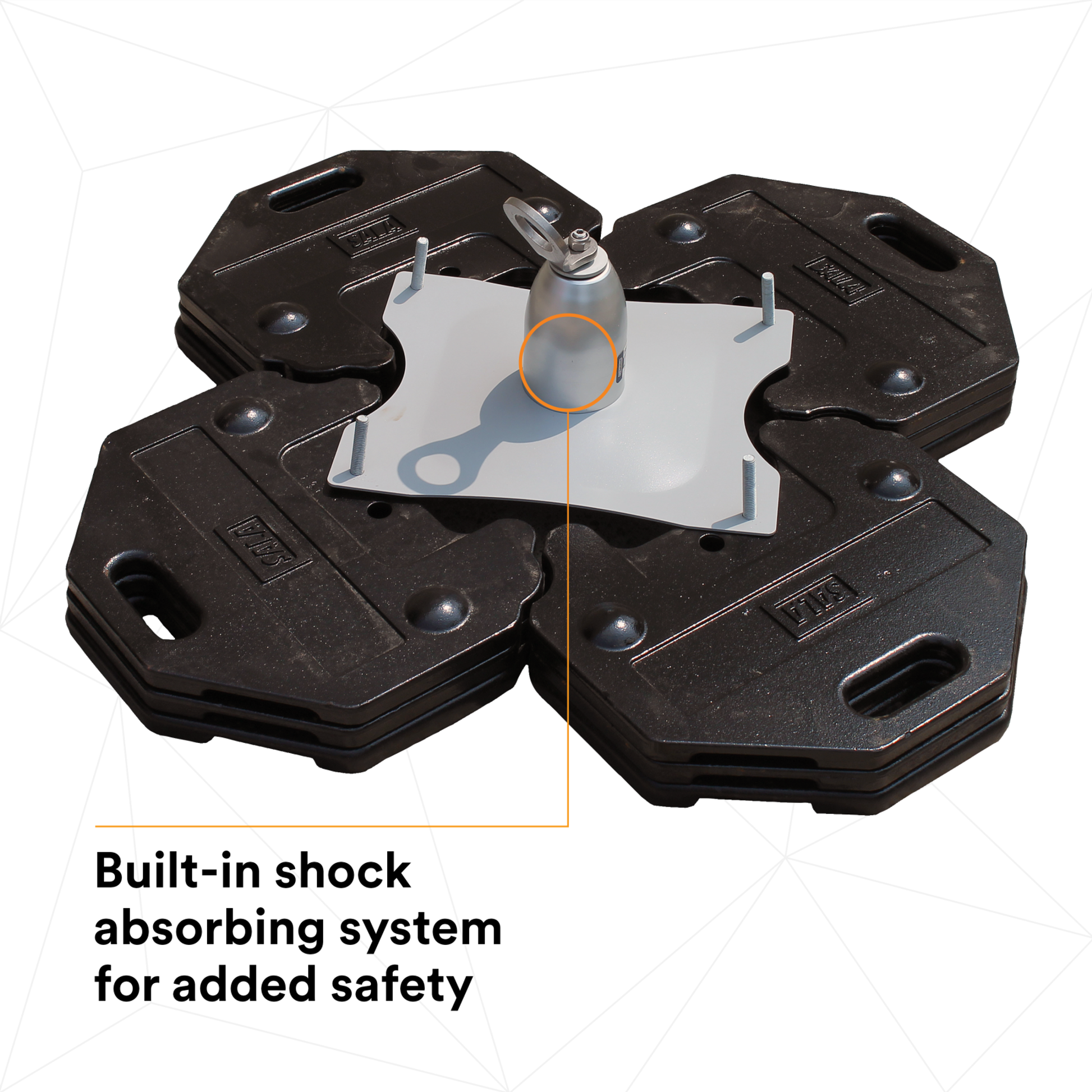 3M DBI-SALA Roof Top Freestanding Counterweight Anchor - 2100185