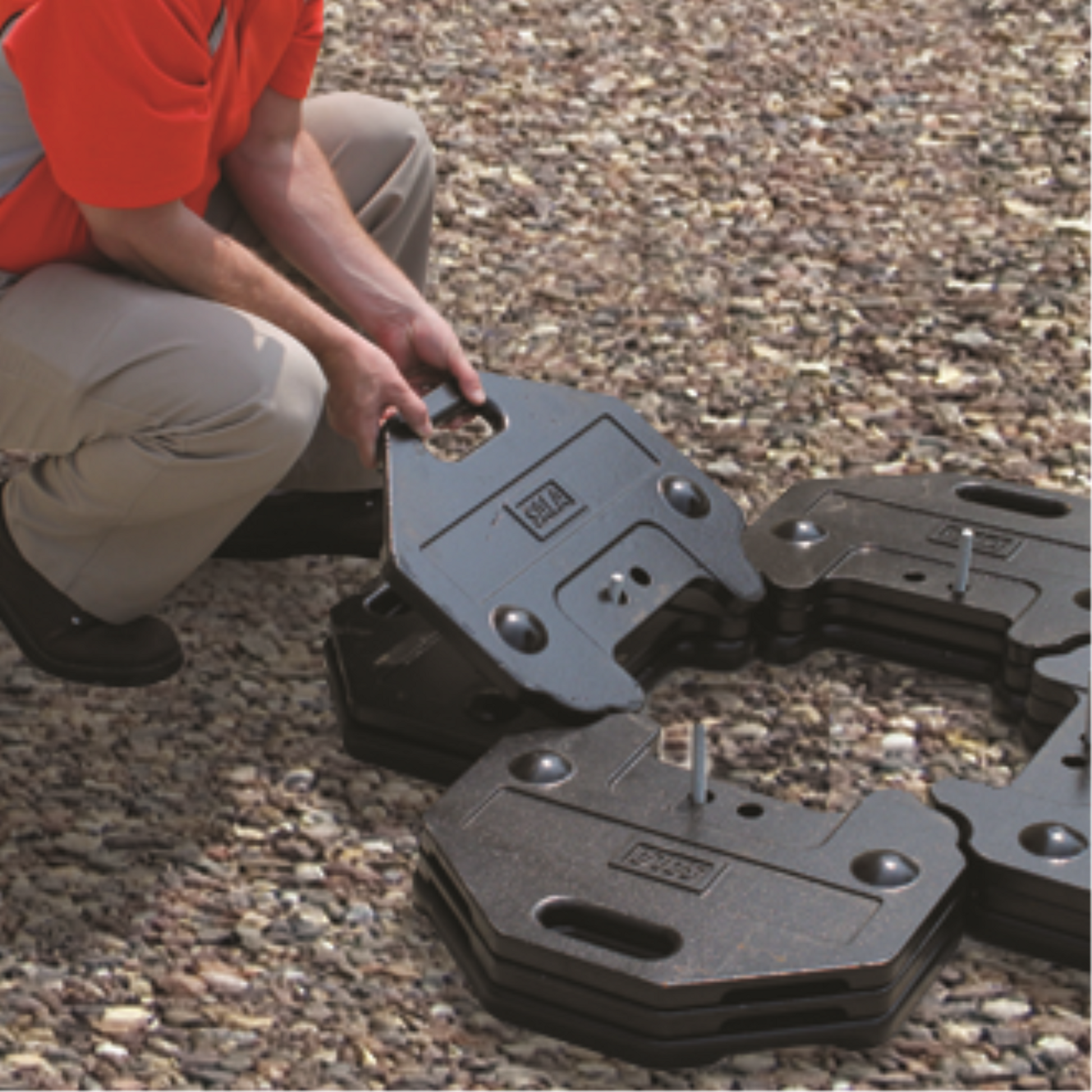 3M DBI-SALA Roof Top Freestanding Counterweight Anchor - 2100185