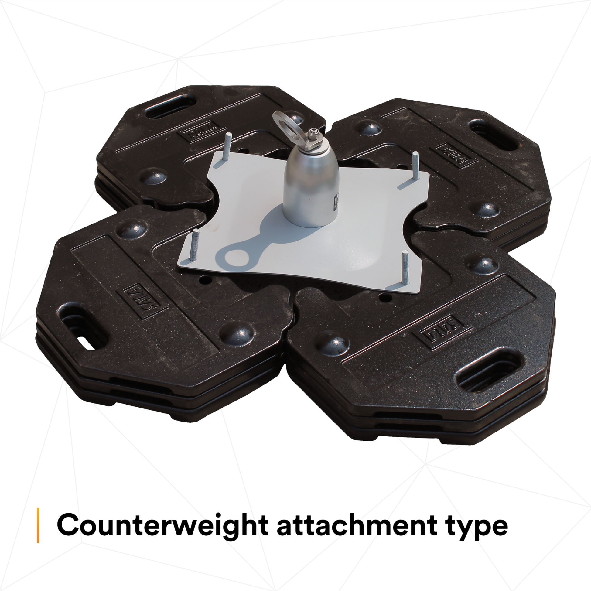 3M DBI-SALA Roof Top Freestanding Counterweight Anchor - 2100185