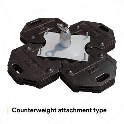 3M DBI-SALA Roof Top Freestanding Counterweight Anchor - 2100185