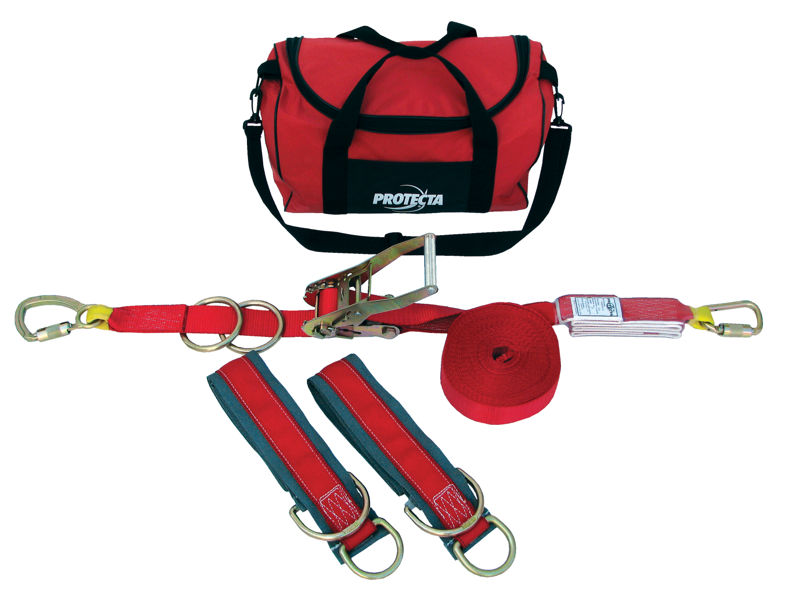 3M Protecta Temporary Horizontal Lifeline System with Anchors - Web - 60 ft - 1200101