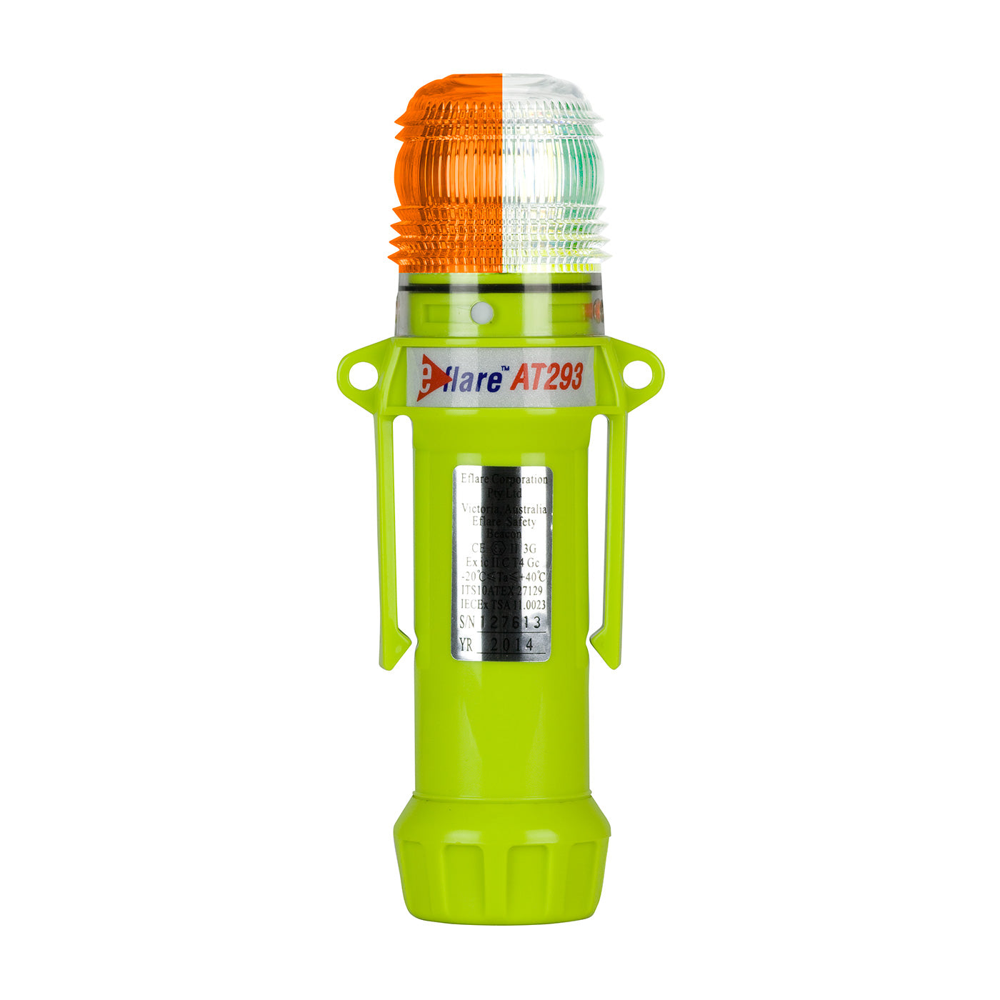 Eflare E-Flare Beacon 8" Safety & Emergency - Alternating Amber/White - Amber - 1/EA - 440-PIP939-AT293-A/W