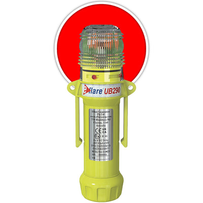 Eflare E-Flare Beacon 8" Safety & Emergency - Flashing / Steady-On Red - 1/EA - 440-PIP-939-UB290-R