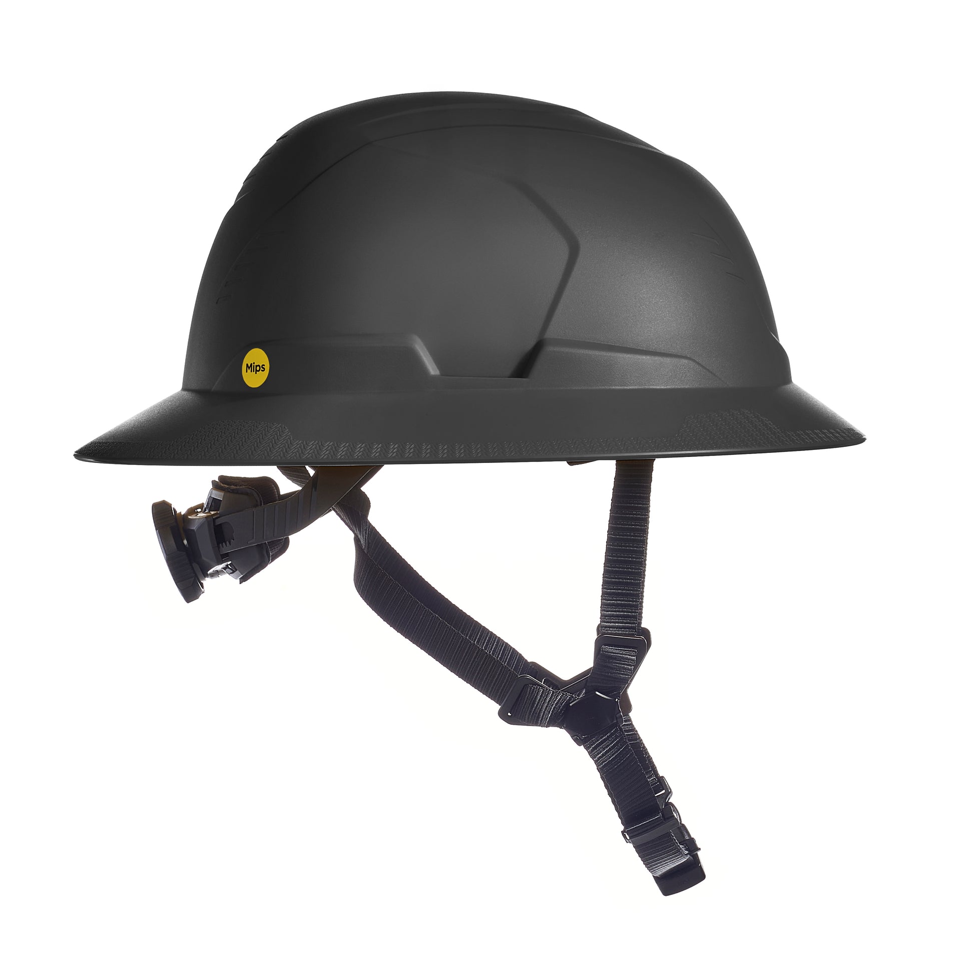 MSA V-Gard H2 Full Brim - Type II Class C - Mips - Safety Helmet - Non-Vented - Black - 10250618