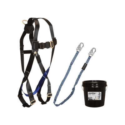 FallTech Harness and Lanyard 2-pc Mini Bucket Kit (7007 8259 1 Gallon Bucket) - 9504Z