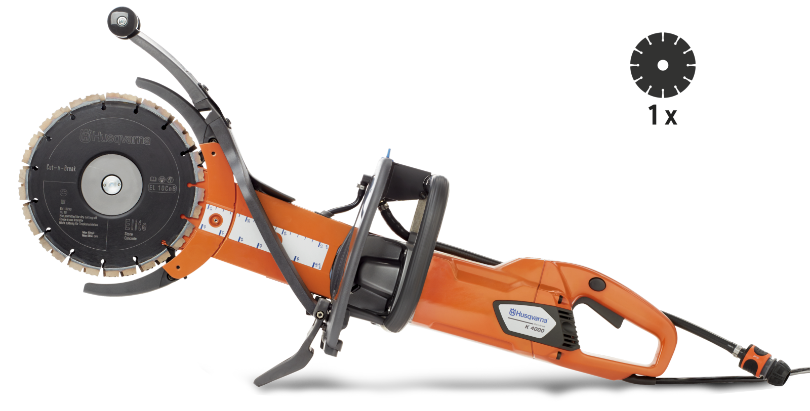 Husqvarna Power Cutter K 4000 Cnb 120 V - Wet/Dry - 967083301