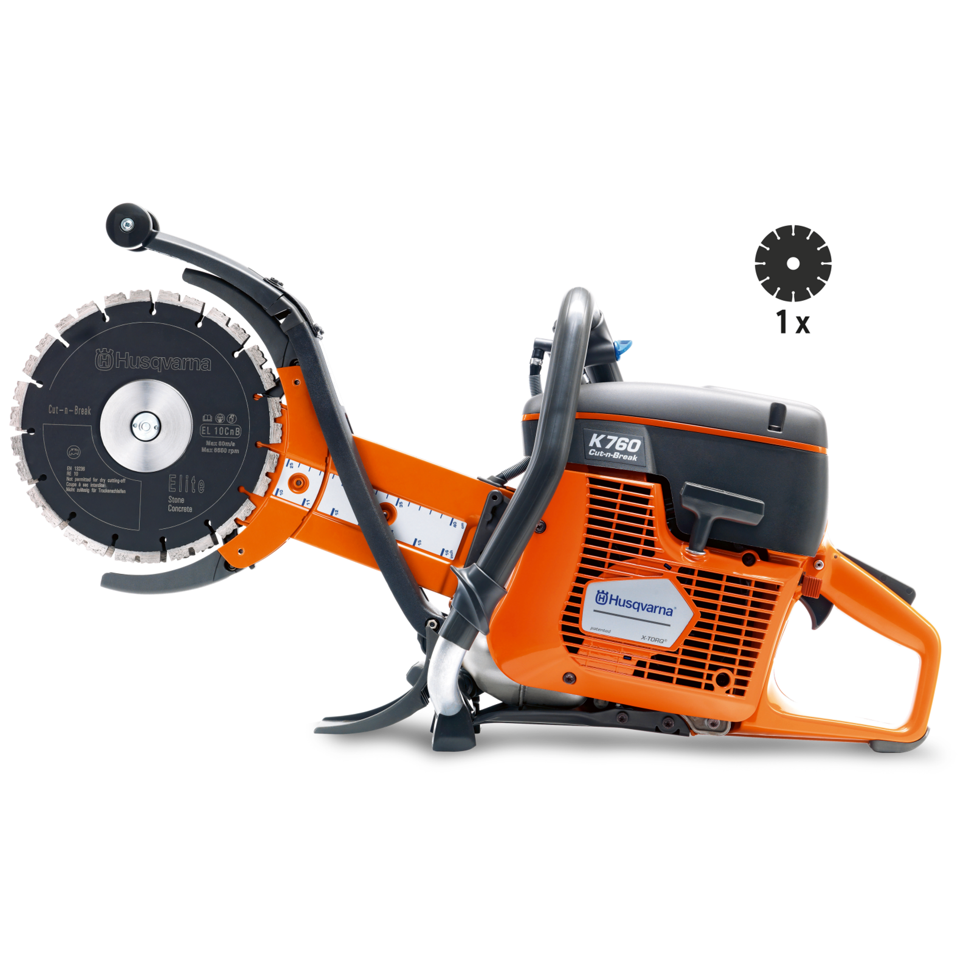 Husqvarna Power Cutter K 760 Cnb 230 mm - EL35 - Wet - 967195701
