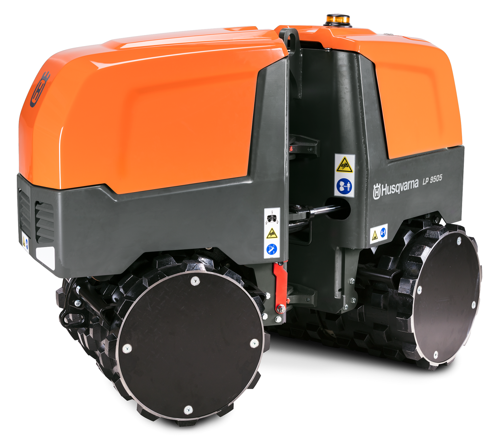 Husqvarna Trench Compactor LP 9505 - 850 mm Kubota Articulated Com - 967950801