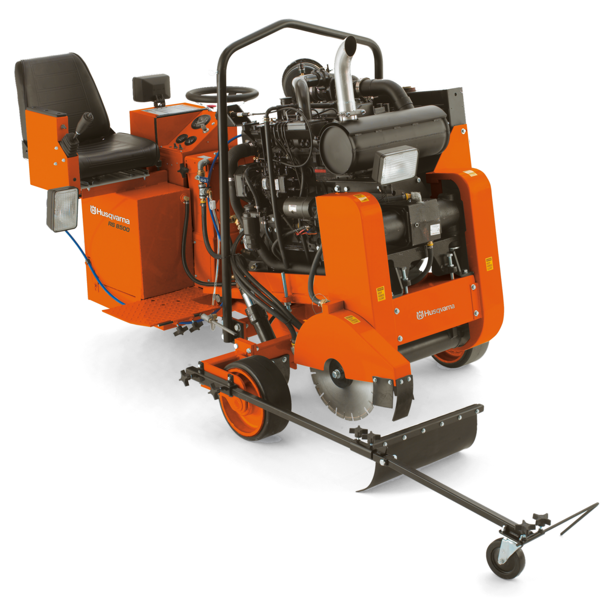 Husqvarna RS 7400 D Floor Saw 74 hp - 14" Deutz w/cl - 967953301
