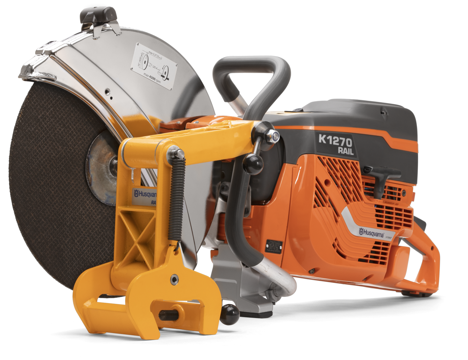 Husqvarna Power Cutter K 1270 Rail 16" - 1" Ra10 Us - Dry - 967982501