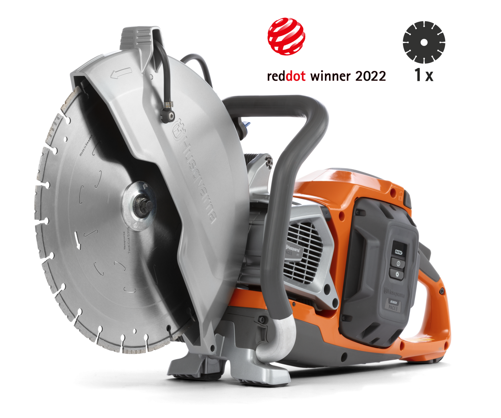 Husqvarna Power Cutter K 1 Pace 12" / 300 mm - BLE - 970445802