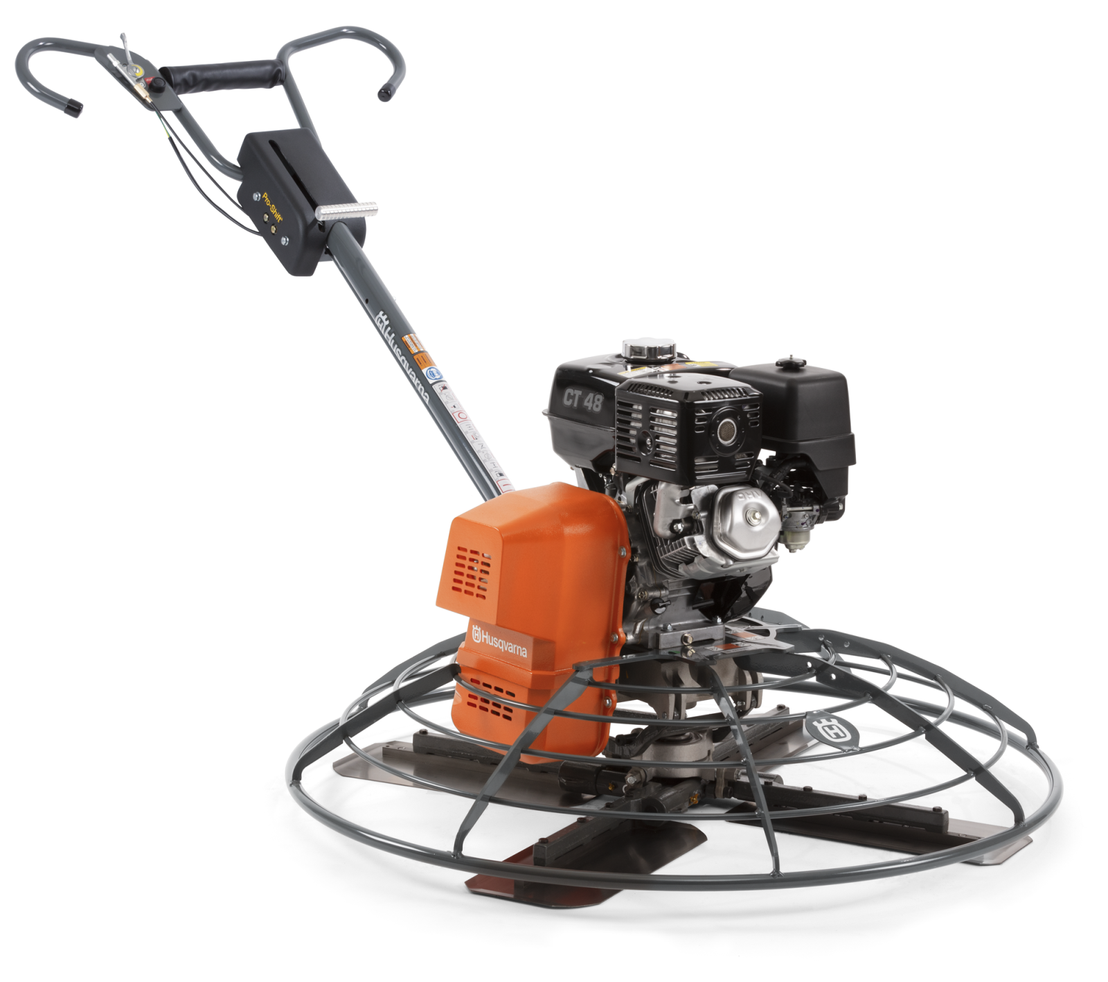 Husqvarna Walk-Behind Power Trowel CT 48 8A W Adjustable P-Handle - 970465603