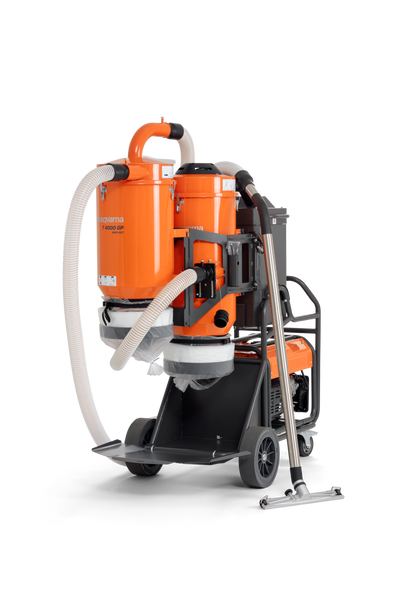 Husqvarna T-4000 Gas Powered 4hp Soff-Cut Dust Extractor - 970709402