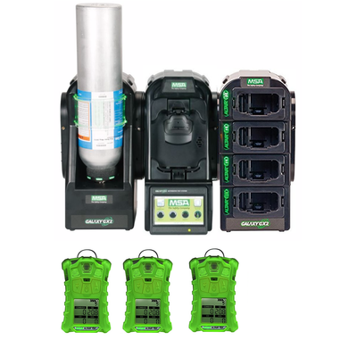 MSA ALTAIR 4XR Calibration Start Up Kit With Galaxy GX2 Station